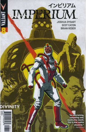 Imperium 8A published by Valiant with cover art by Kano