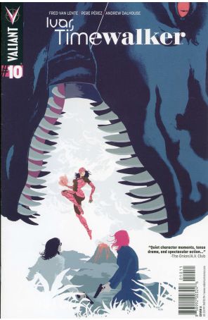 Ivar, Timewalker 10A published by Valiant with cover art by Raul Allen