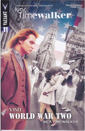 Ivar, Timewalker 11B published by Valiant with cover art by Soler Carolina Bonita