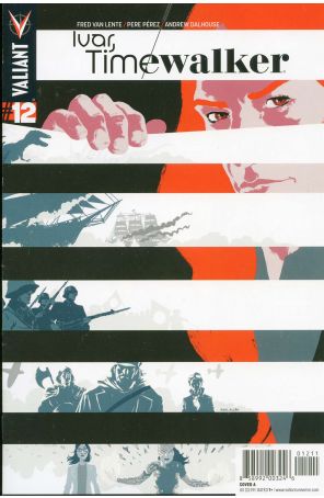 Ivar, Timewalker 12A published by Valiant with cover art by Raul Allen