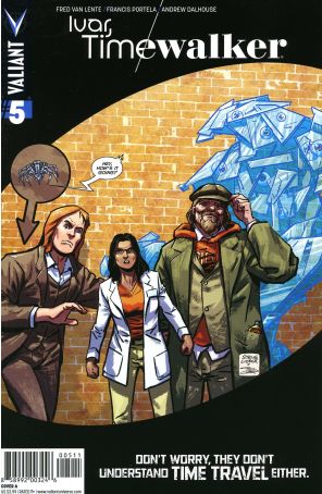 Ivar, Timewalker 5A published by Valiant with cover art by Steve Lieber