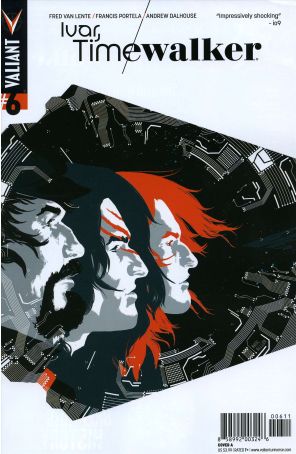Ivar, Timewalker 6A published by Valiant with cover art by Raul Allen