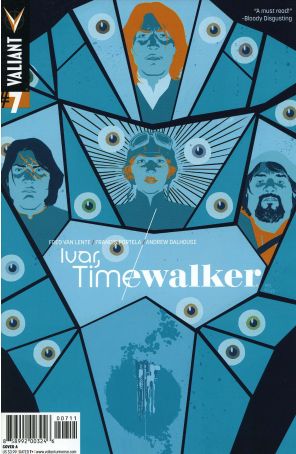 Ivar, Timewalker 7A published by Valiant with cover art by Raul Allen