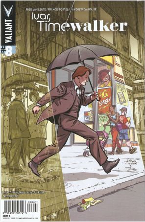 Ivar, Timewalker 8B published by Valiant with cover art by Steve Lieber