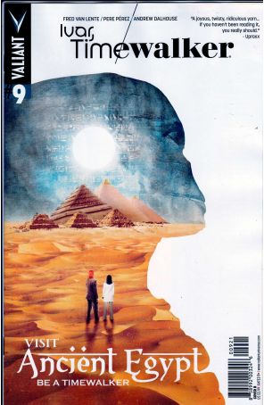 Ivar, Timewalker 9B published by Valiant with cover art by Soler Carolina Bonita