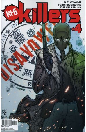Killers (Valiant) 4A published by Valiant with cover art by Jonboy Meyers