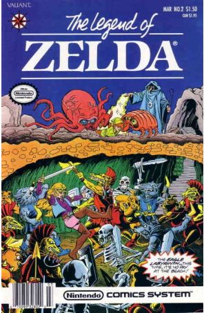 Legend of Zelda (2nd Series) 2 published by Valiant