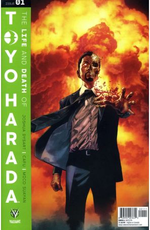 The Life and Death of Toyo Harada 1A published by Valiant with cover art by Mico Suayan