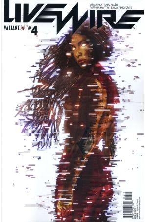 Livewire 4A published by Valiant with cover art by Adam Pollina