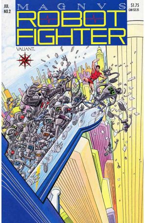 Magnus Robot Fighter (Valiant) 2 published by Valiant with cover art by Art Nichols