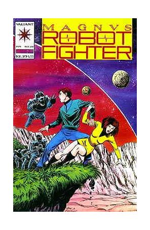 Magnus Robot Fighter (Valiant) 20 published by Valiant with cover art by Peter Grau