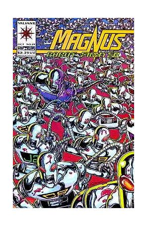 Magnus Robot Fighter (Valiant) 29 published by Valiant with cover art by Jim Calafiore
