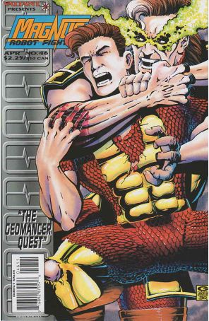 Magnus Robot Fighter (Valiant) 46 published by Valiant with cover art by George Saravia