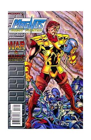Magnus Robot Fighter (Valiant) 47 published by Valiant with cover art by Dave Ross