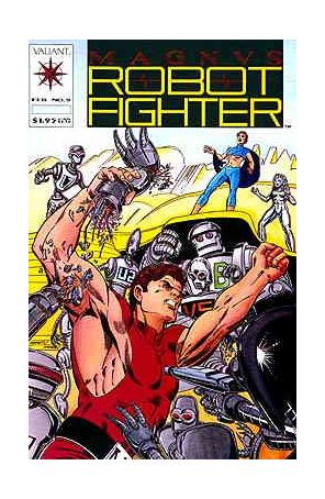 Magnus Robot Fighter (Valiant) 9 published by Valiant with cover art by Mark Moretti