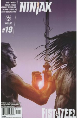 Ninjak (3rd Series) 19B published by Valiant with cover art by Diego Latorre