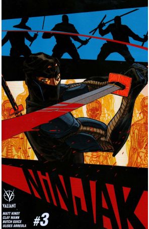 Ninjak (3rd Series) 3B published by Valiant with cover art by Dave Johnson