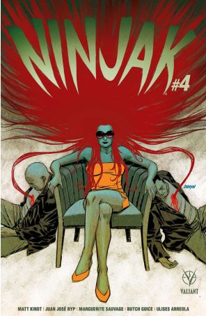 Ninjak (3rd Series) 4B published by Valiant with cover art by Dave Johnson