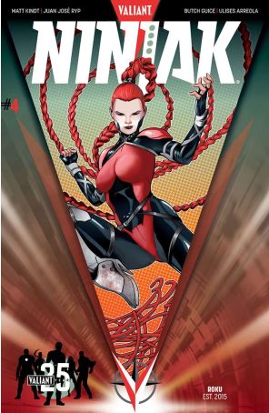 Ninjak (3rd Series) 4C published by Valiant with cover art by Rafa Sandoval