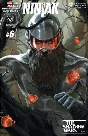 Ninjak (3rd Series) 6B published by Valiant with cover art by Jelena Kevic-Djurdjevic