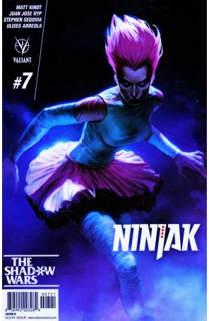 Ninjak (3rd Series) 7B published by Valiant with cover art by Jelena Kevic-djurdjevic