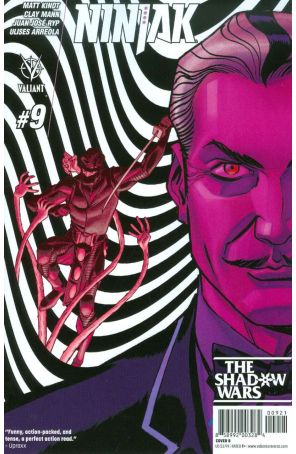 Ninjak (3rd Series) 9B published by Valiant with cover art by Dave Johnson