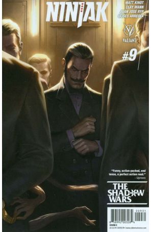 Ninjak (3rd Series) 9C published by Valiant with cover art by Jelena Kevic-djurdjevic