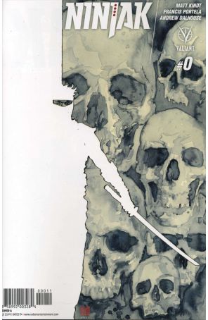 Ninjak (4th Series) 0A published by Valiant with cover art by David Mack