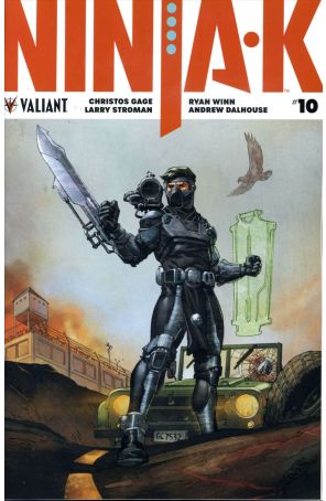 Ninjak (4th Series) 10A published by Valiant with cover art by Giuseppe Camuncoli