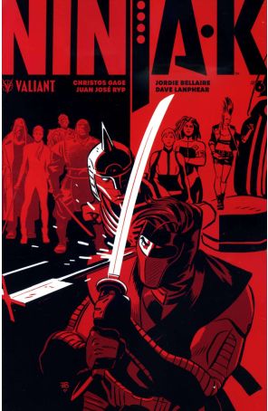 Ninjak (4th Series) 6A published by Valiant with cover art by Tonci Zonjic