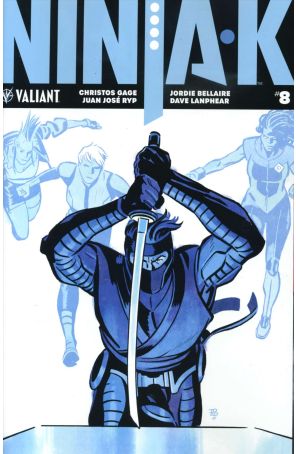 Ninjak (4th Series) 8A published by Valiant with cover art by Tonci Zonjic