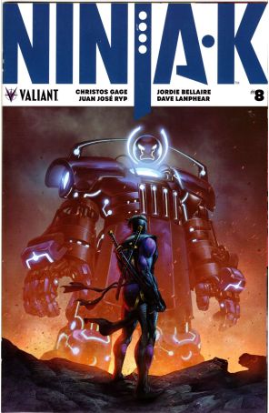 Ninjak (4th Series) 8B published by Valiant with cover art by Alan Quah