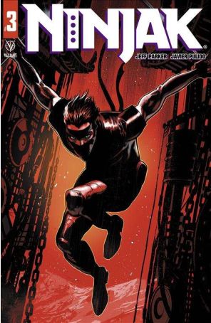 Ninjak (5th Series) 3A published by Valiant with cover art by Fernando Dagnino