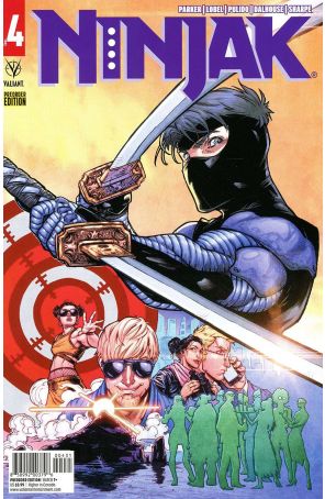 Ninjak (5th Series) 4C published by Valiant with cover art by Pedro Andreo