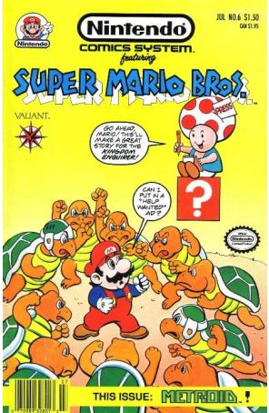 Nintendo Comics System (2nd Series) 6 published by Valiant