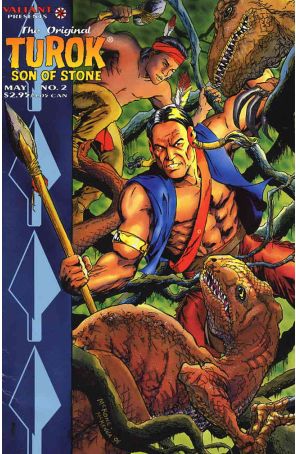 The Original Turok, Son of Stone 2 published by Valiant with cover art by Mark McKenna