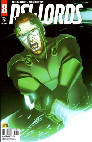 Psi-Lords (2nd Series) 8D published by Valiant with cover art by Kano