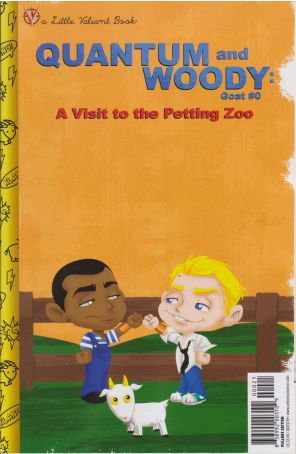Quantum And Woody (2nd Series) 0A published by Valiant with cover art by Matthew Waite