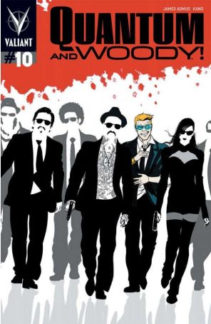 Quantum And Woody (2nd Series) 10A published by Valiant with cover art by Kano