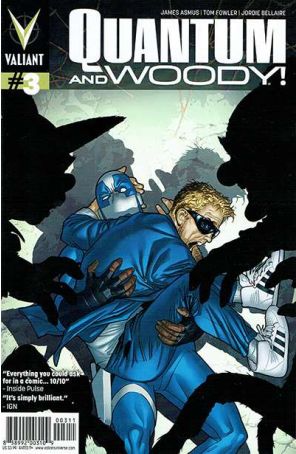Quantum And Woody (2nd Series) 3 published by Valiant with cover art by Ryan Sook