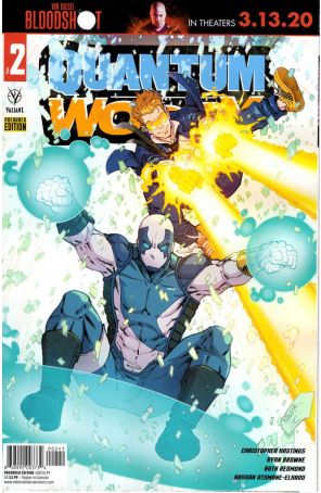 Quantum and Woody (4th Series) 2E published by Valiant with cover art by Todd Nauck