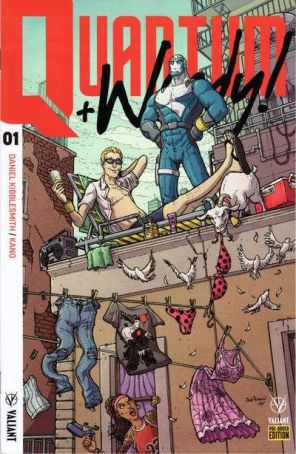 Quantum and Woody! (3rd Series) 1F published by Valiant with cover art by Nick Pitarra