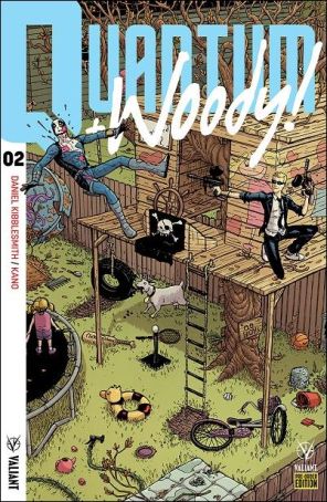 Quantum and Woody! (3rd Series) 2F published by Valiant with cover art by Nick Pitarra