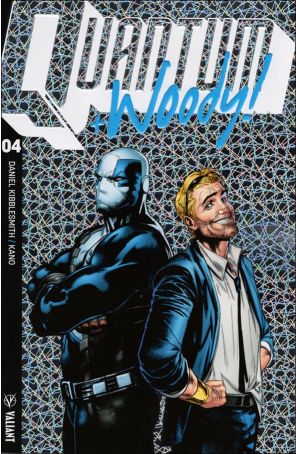 Quantum and Woody! (3rd Series) 4B published by Valiant with cover art by Geoff Shaw