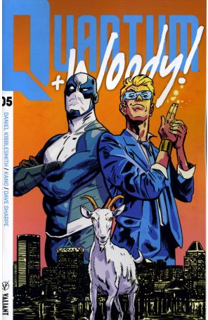 Quantum and Woody! (3rd Series) 5A published by Valiant with cover art by Michael Walsh