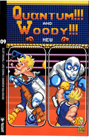 Quantum and Woody! (3rd Series) 9D published by Valiant with cover art by Sean Chen