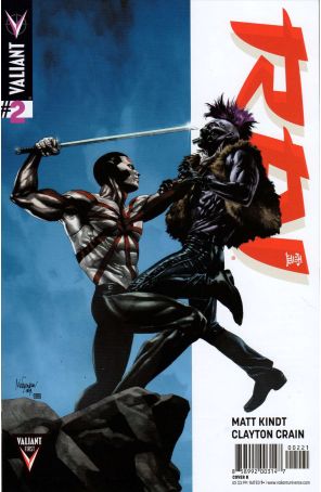 Rai (2nd Series) 2B published by Valiant with cover art by Mico Suayan