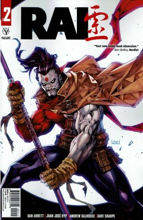 Rai (3rd Series) 2A published by Valiant with cover art by Kael Ngu
