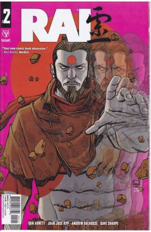 Rai (3rd Series) 2B published by Valiant with cover art by Dave Johnson