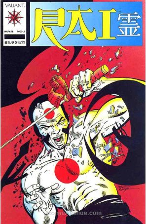 Rai 1A published by Valiant with cover art by Dave Lapham